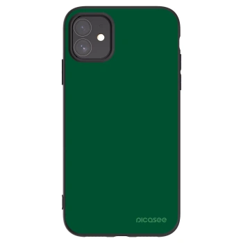 Picasee silikonový černý obal pro Apple iPhone 11 - Green Gleam