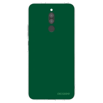 Picasee silikonový průhledný obal pro Xiaomi Redmi 8 - Green Gleam