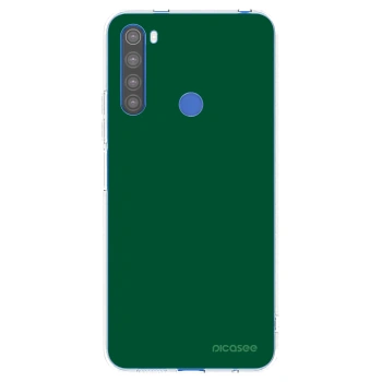 Picasee silikonový průhledný obal pro Xiaomi Redmi Note 8T - Green Gleam