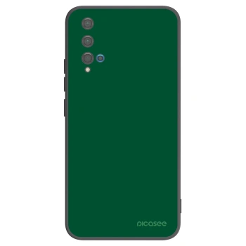 Picasee silikonový černý obal pro Huawei Nova 5T - Green Gleam