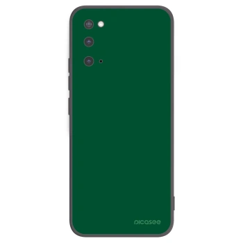 Picasee silikonový černý obal pro Samsung Galaxy S20 G980F - Green Gleam