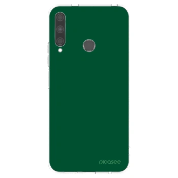 Picasee silikonový průhledný obal pro Huawei P40 Lite E - Green Gleam
