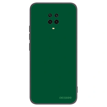 Picasee silikonový černý obal pro Xiaomi Redmi Note 9S - Green Gleam
