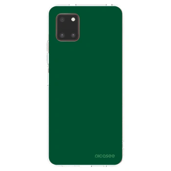 Picasee silikonový průhledný obal pro Samsung Galaxy Note 10 Lite N770F - Green Gleam