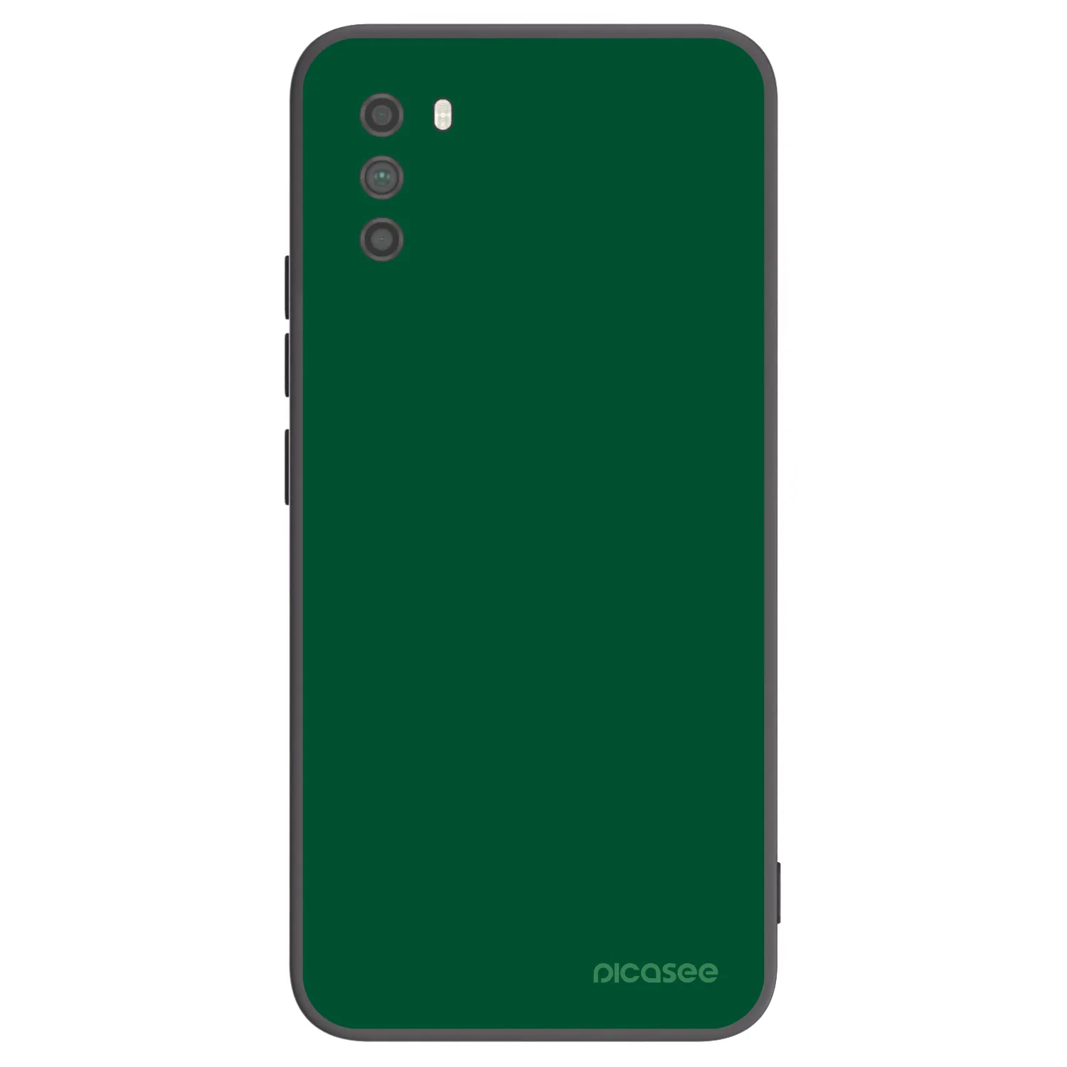 Picasee silikonový černý obal pro Xiaomi Poco M3 - Green Gleam