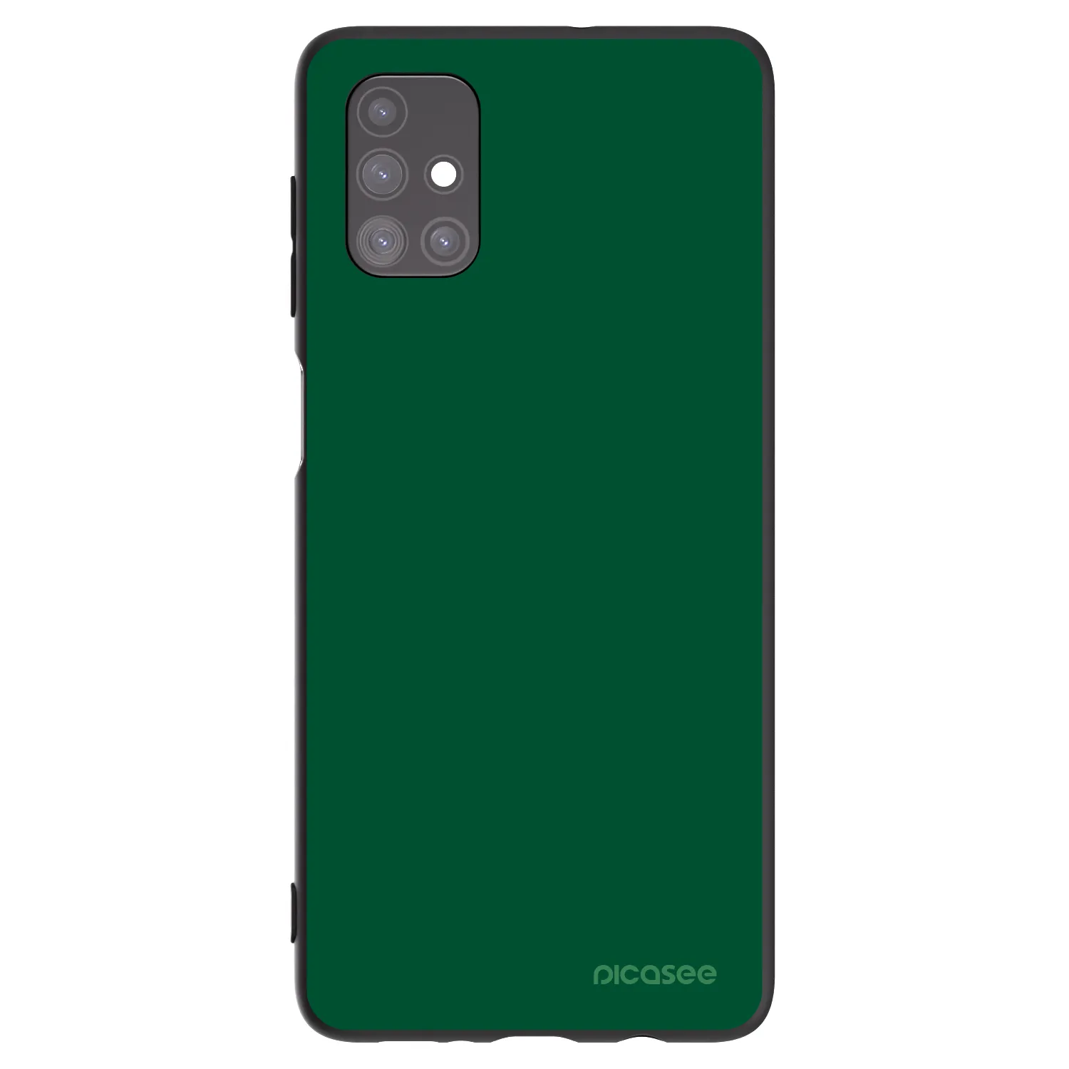 Picasee silikonový černý obal pro Samsung Galaxy M51 M515F - Green Gleam