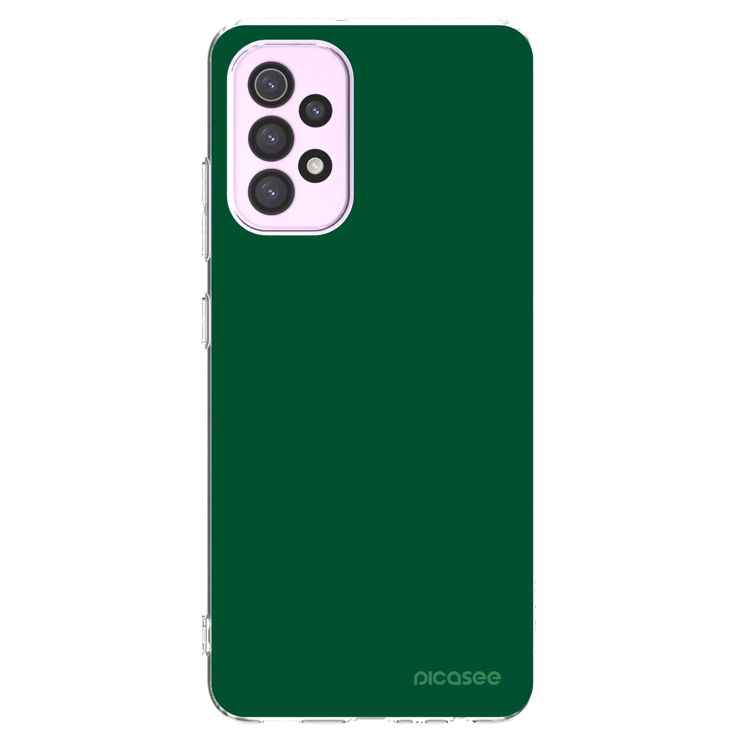 Picasee silikonový průhledný obal pro Samsung Galaxy A32 5G A326B - Green Gleam
