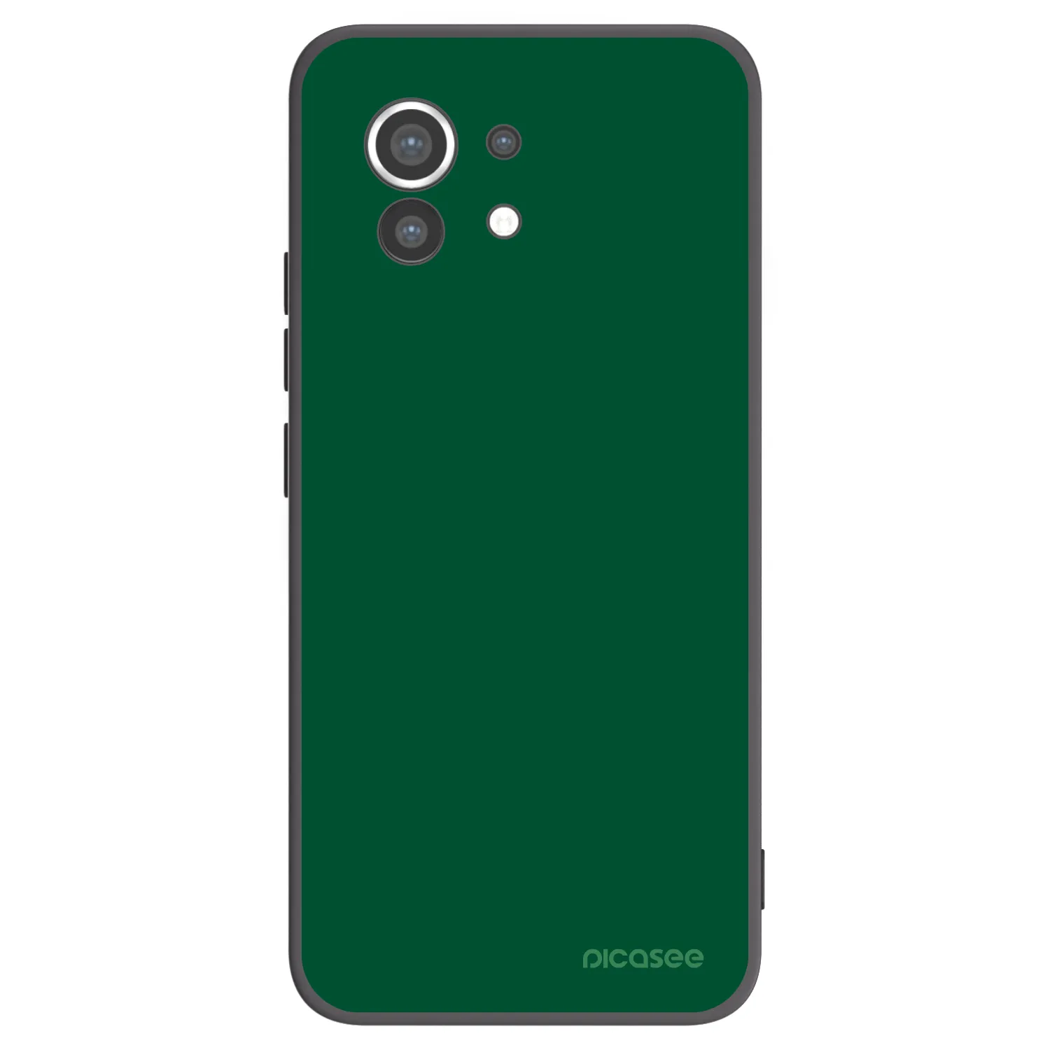 Picasee silikonový černý obal pro Xiaomi Mi 11 - Green Gleam