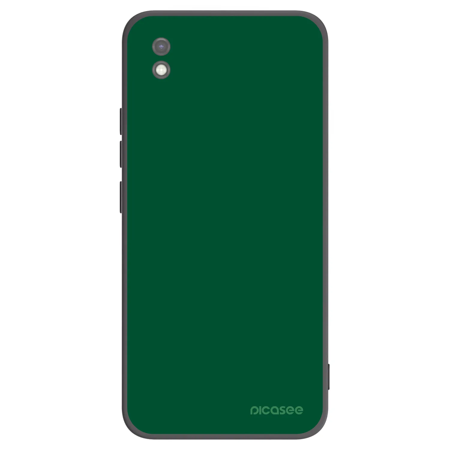Picasee silikonový černý obal pro Xiaomi Redmi 9AT - Green Gleam