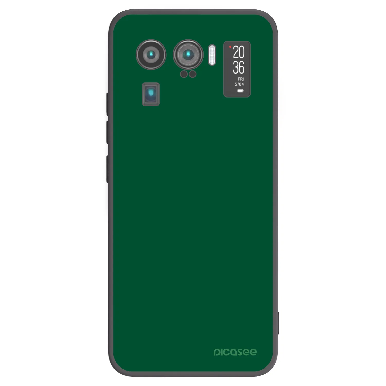 Picasee silikonový černý obal pro Xiaomi Mi 11 Ultra - Green Gleam