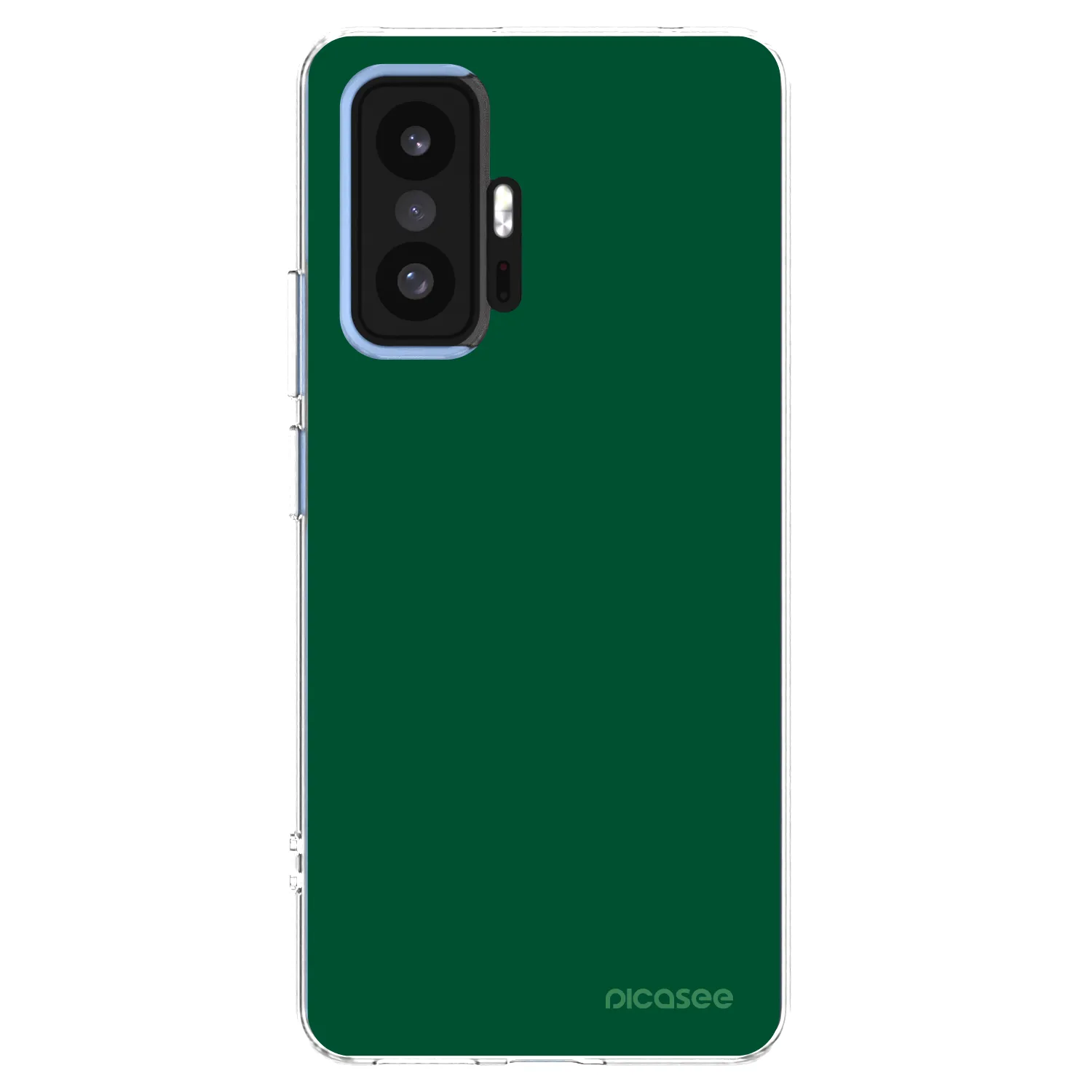 Picasee silikonový průhledný obal pro Xiaomi 11T Pro - Green Gleam