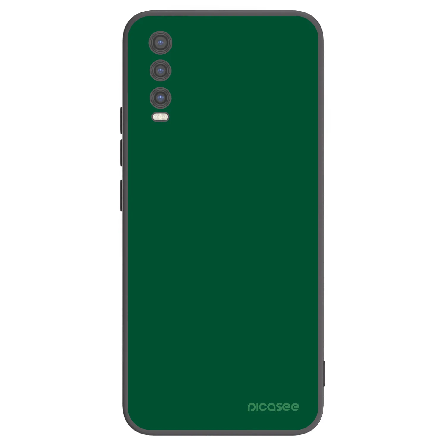 Picasee silikonový černý obal pro Vivo Y20s - Green Gleam