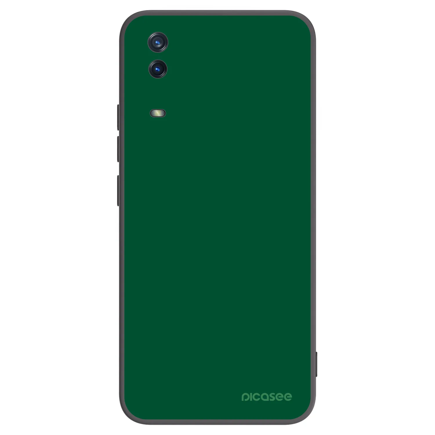 Picasee silikonový černý obal pro Vivo Y11s - Green Gleam