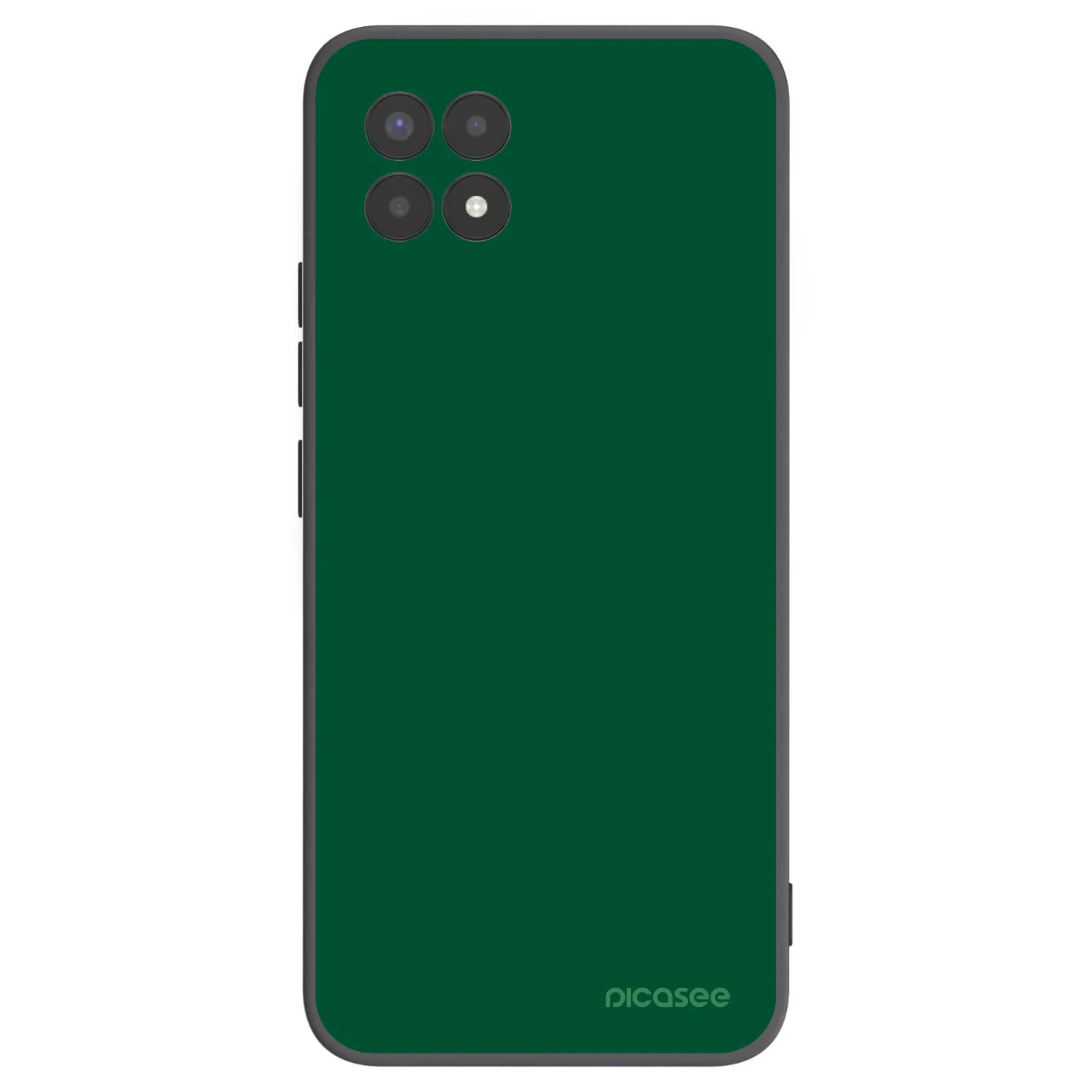 Picasee silikonový černý obal pro Realme 8i - Green Gleam