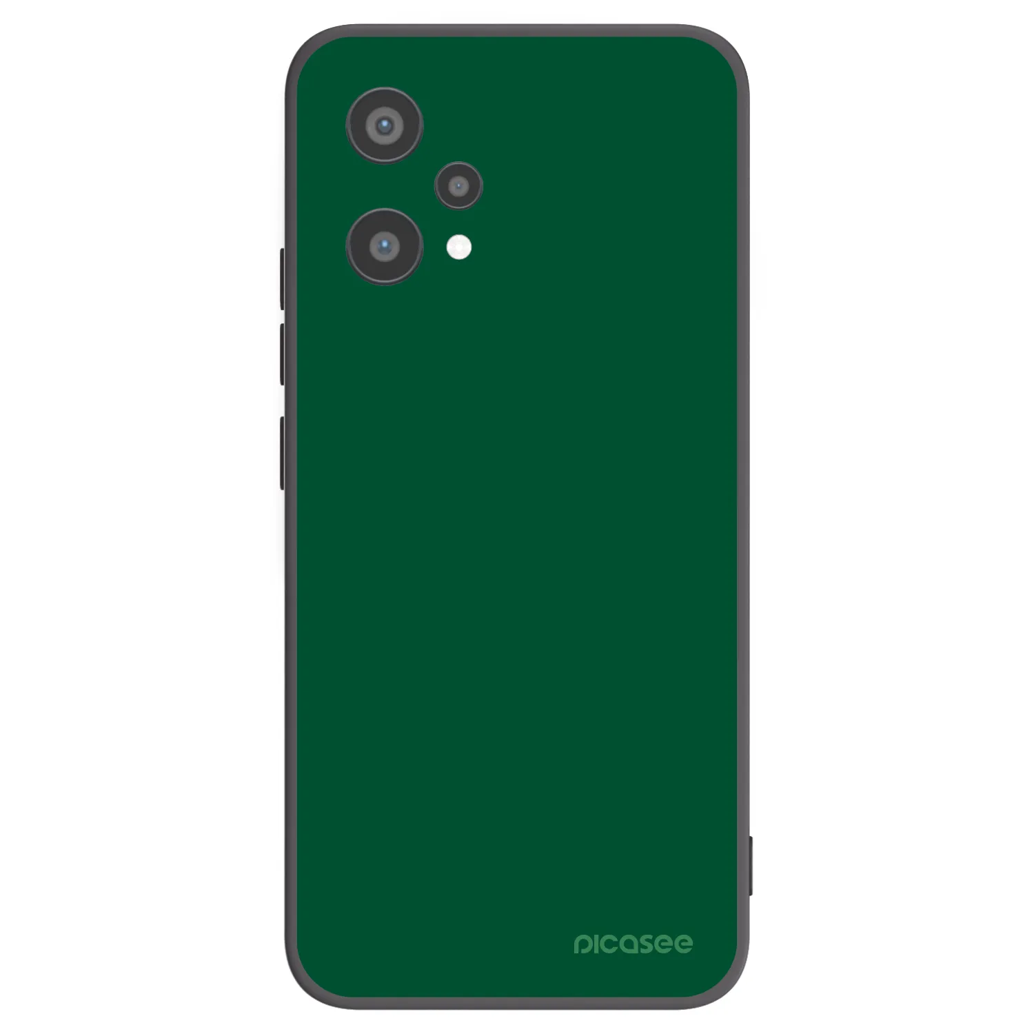 Picasee silikonový černý obal pro Realme 9 Pro 5G - Green Gleam