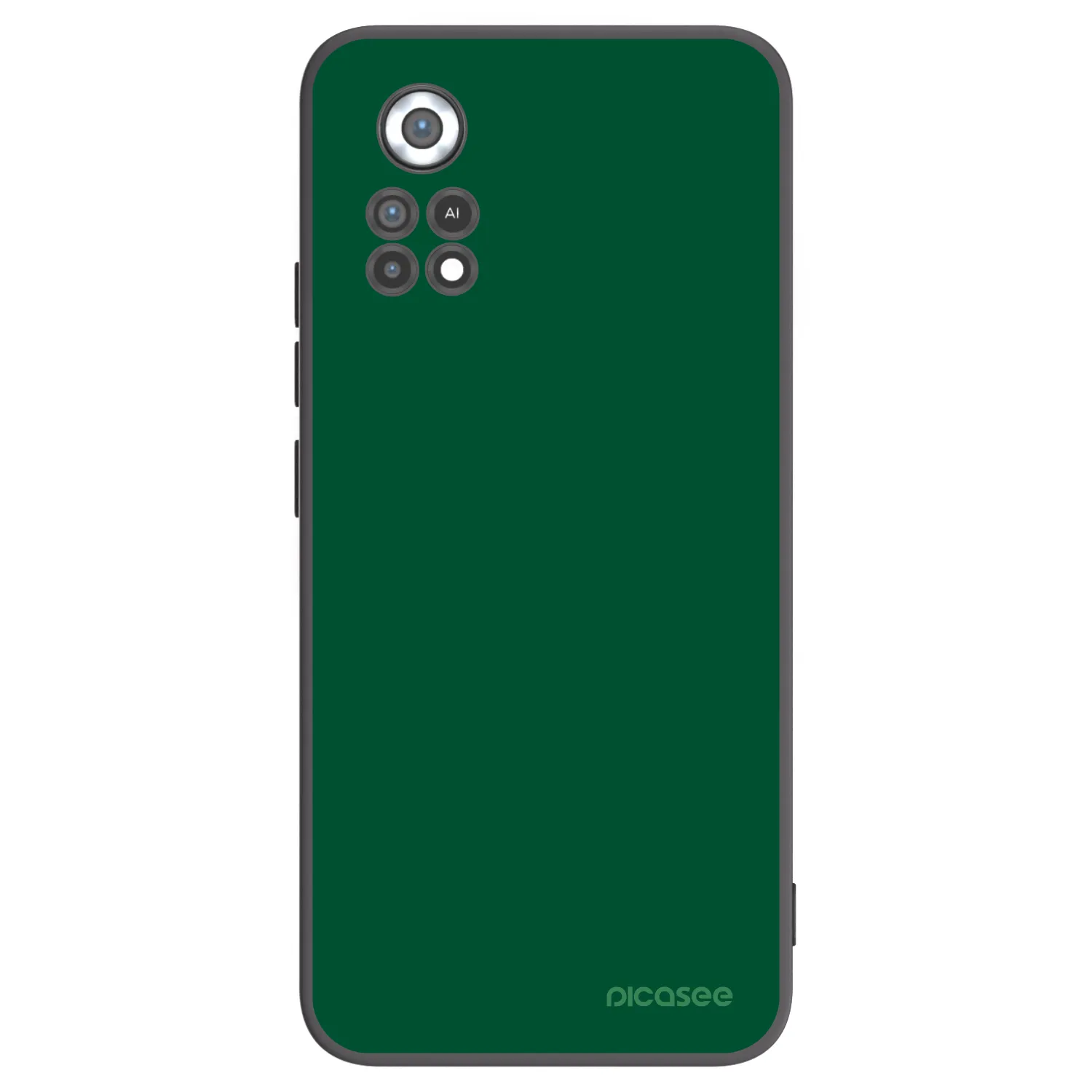 Picasee silikonový černý obal pro Xiaomi Poco X4 Pro 5G - Green Gleam