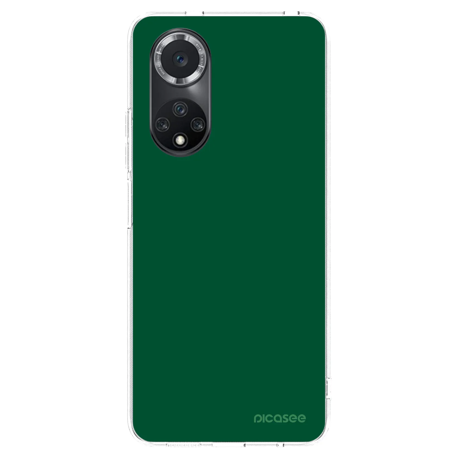 Picasee silikonový průhledný obal pro Huawei Nova 9 SE - Green Gleam