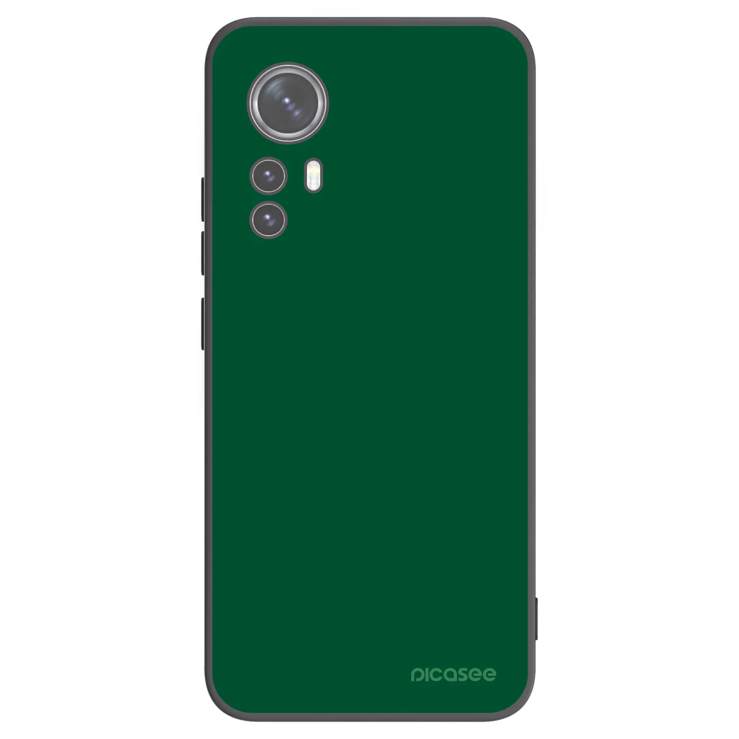 Picasee silikonový černý obal pro Xiaomi 12 - Green Gleam