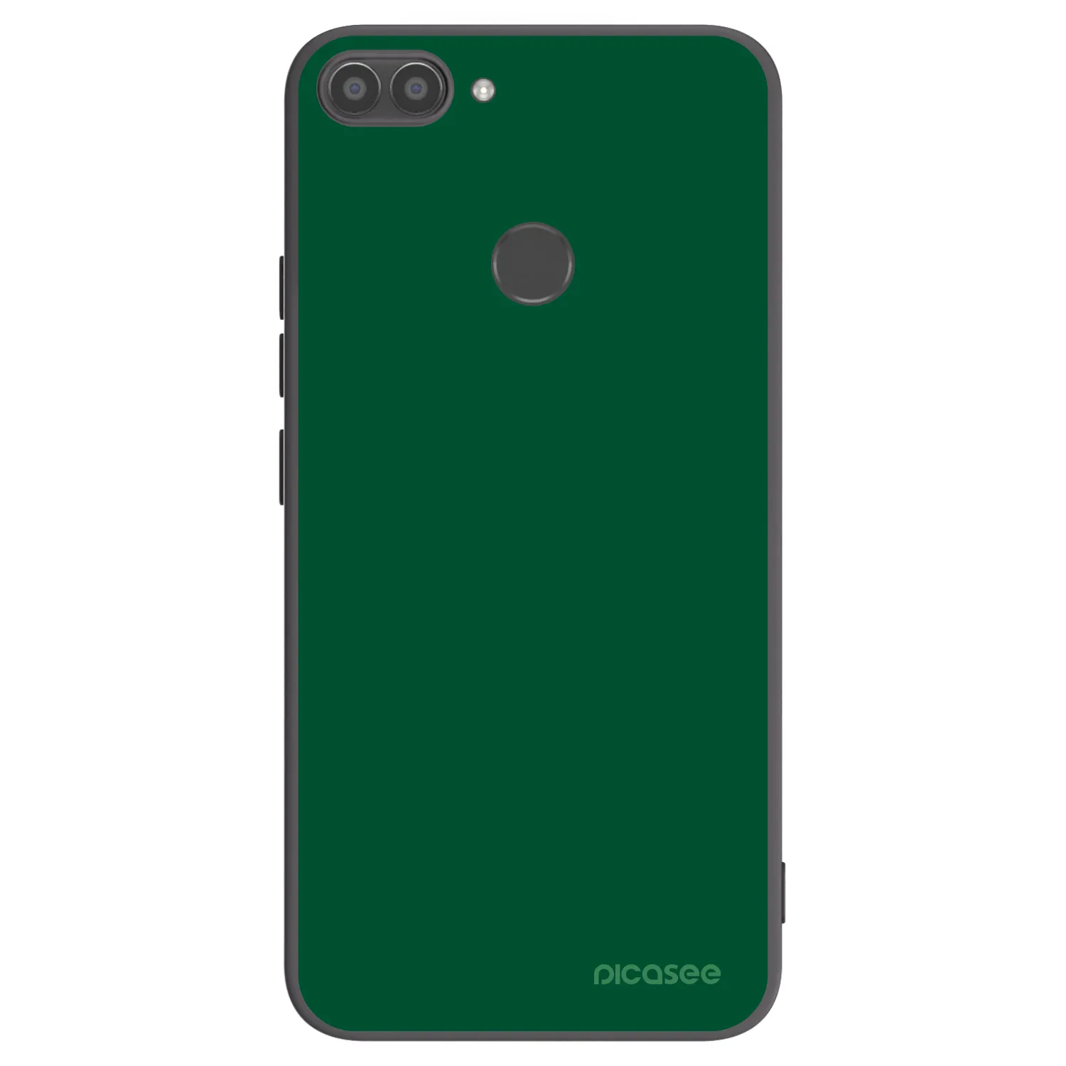 Picasee silikonový černý obal pro Huawei P Smart - Green Gleam