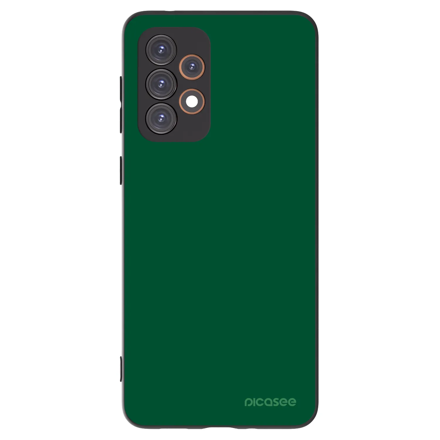 Picasee silikonový černý obal pro Samsung Galaxy A33 5G A336 - Green Gleam