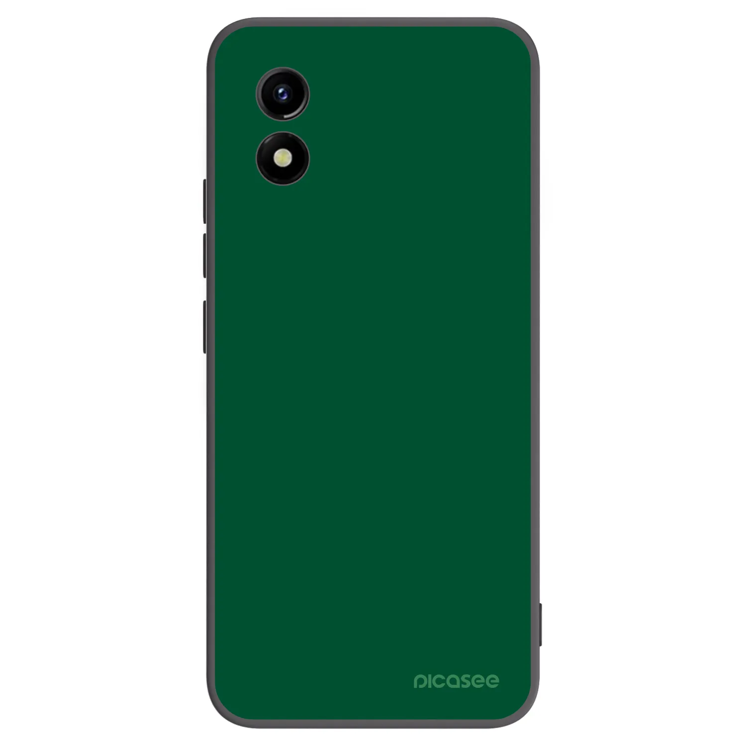 Picasee silikonový černý obal pro Vivo Y01 - Green Gleam