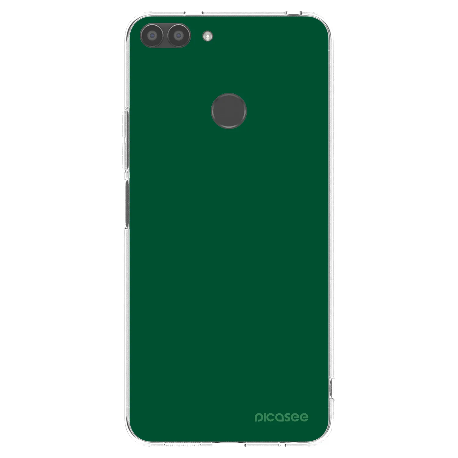 Picasee silikonový průhledný obal pro Huawei P Smart - Green Gleam