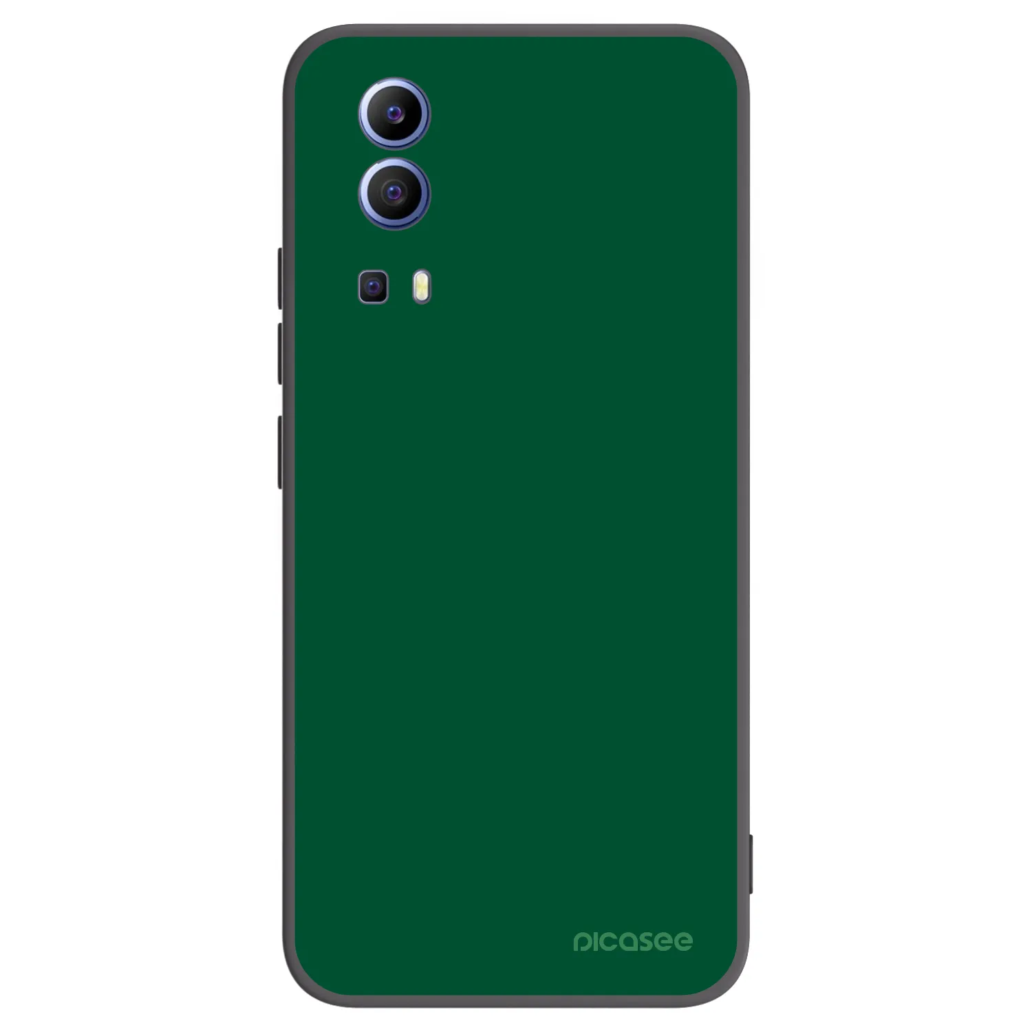 Picasee silikonový černý obal pro Vivo Y52 5G - Green Gleam