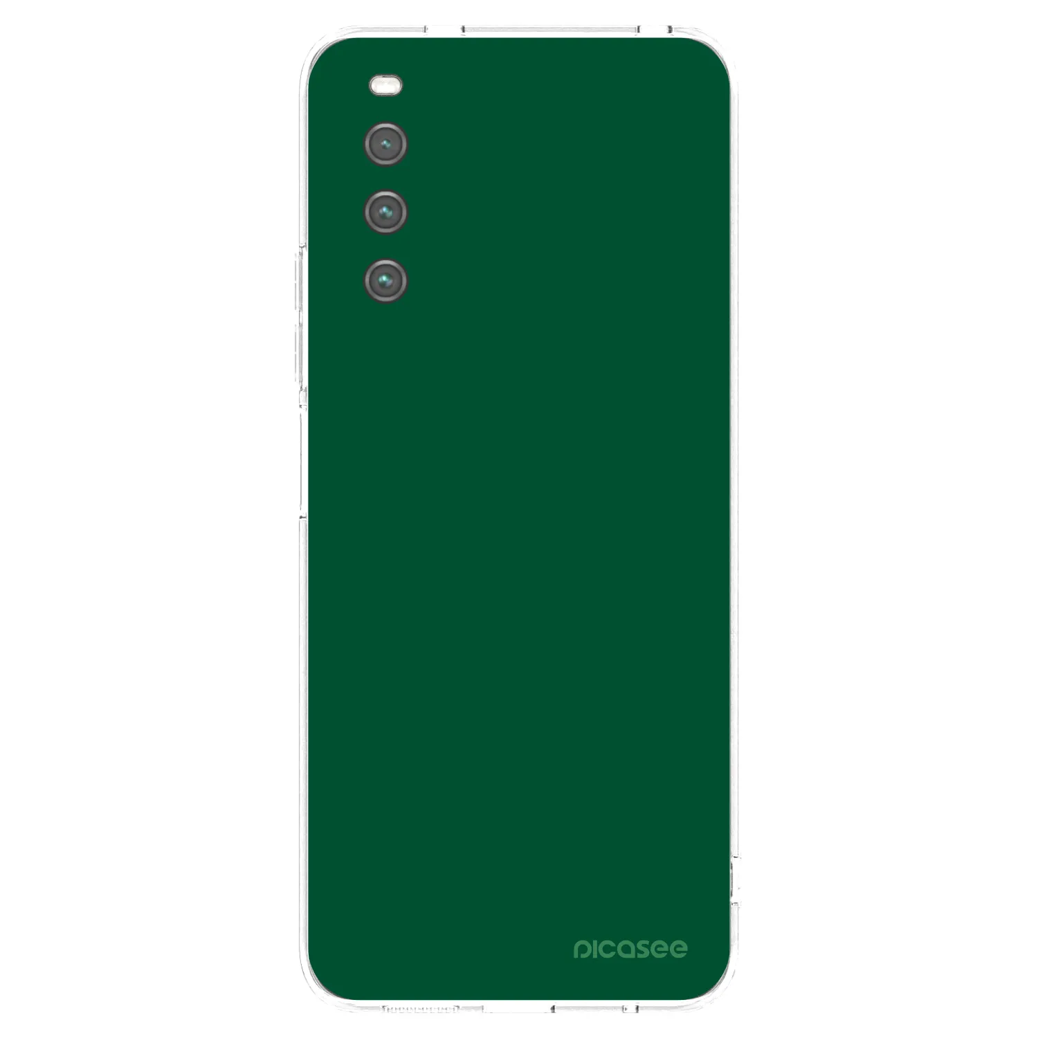 Picasee silikonový průhledný obal pro Sony Xperia 10 IV 5G - Green Gleam