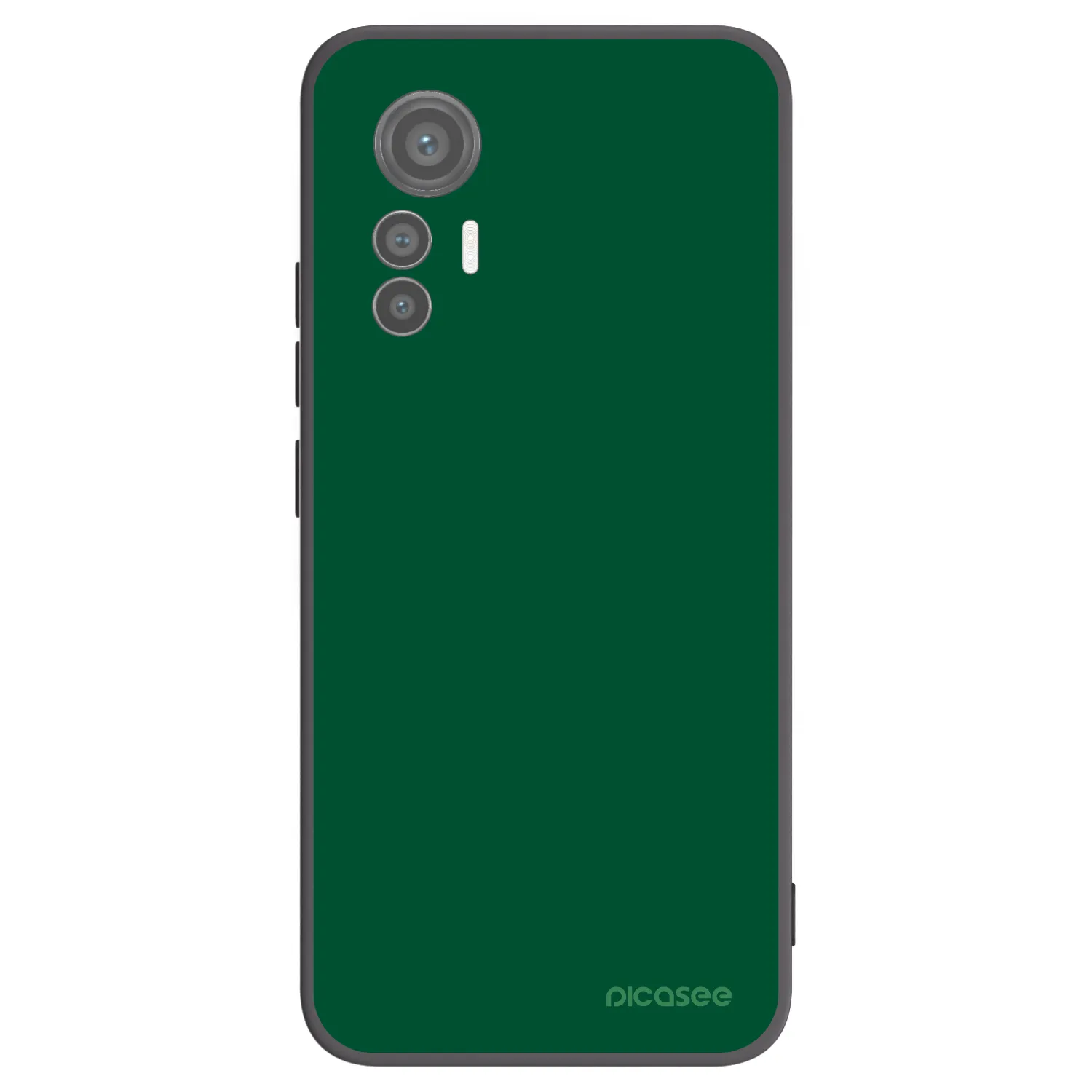 Picasee silikonový černý obal pro Xiaomi 12 Lite - Green Gleam