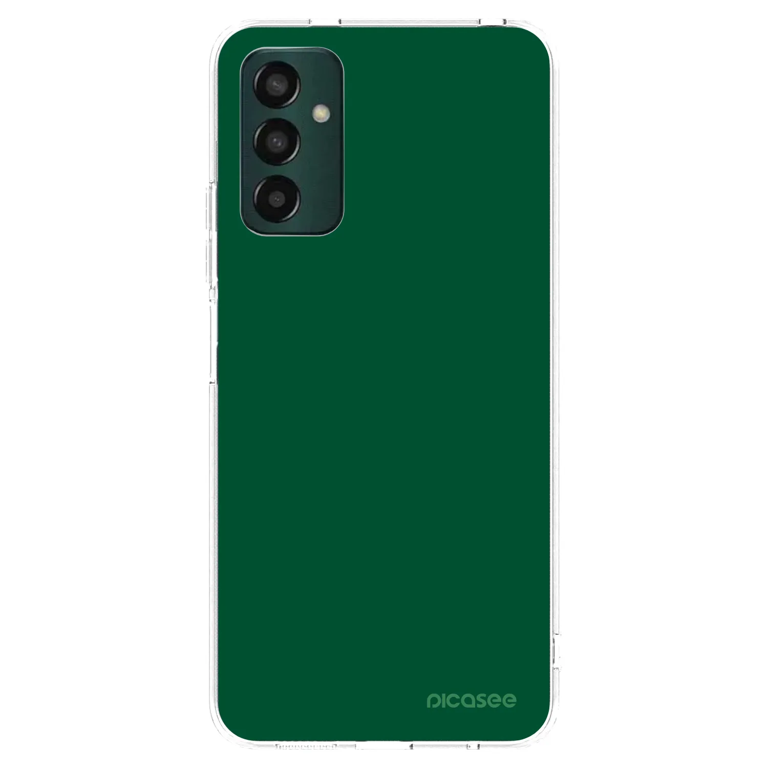 Picasee silikonový průhledný obal pro Samsung Galaxy M23 5G - Green Gleam