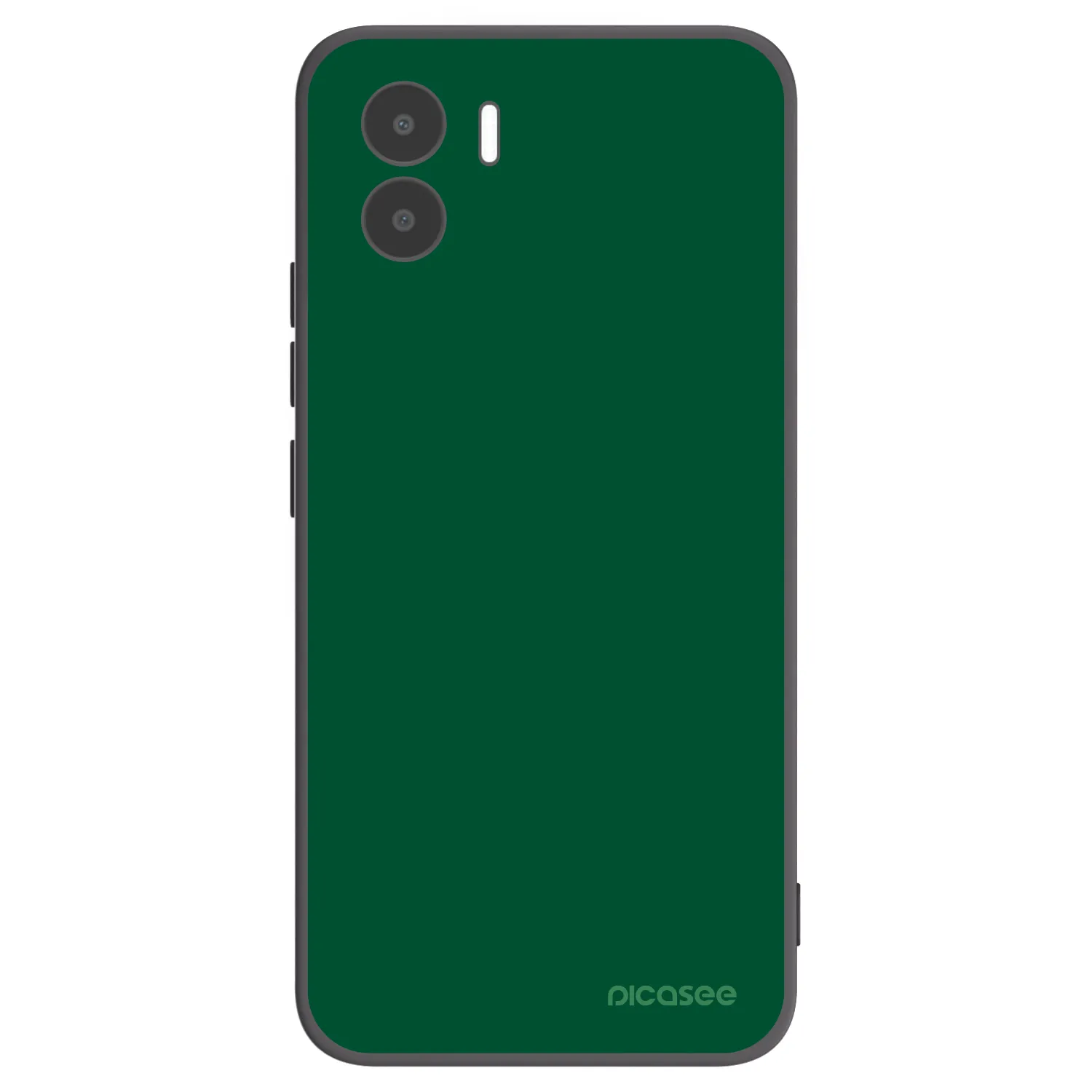Picasee silikonový černý obal pro Xiaomi Redmi A1 - Green Gleam