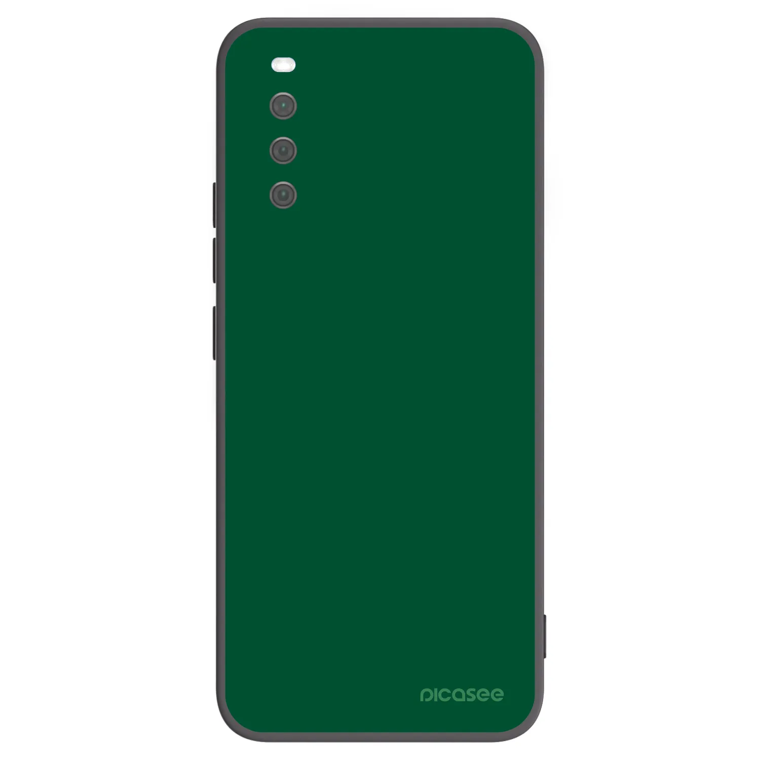 Picasee silikonový černý obal pro Sony Xperia 10 III - Green Gleam