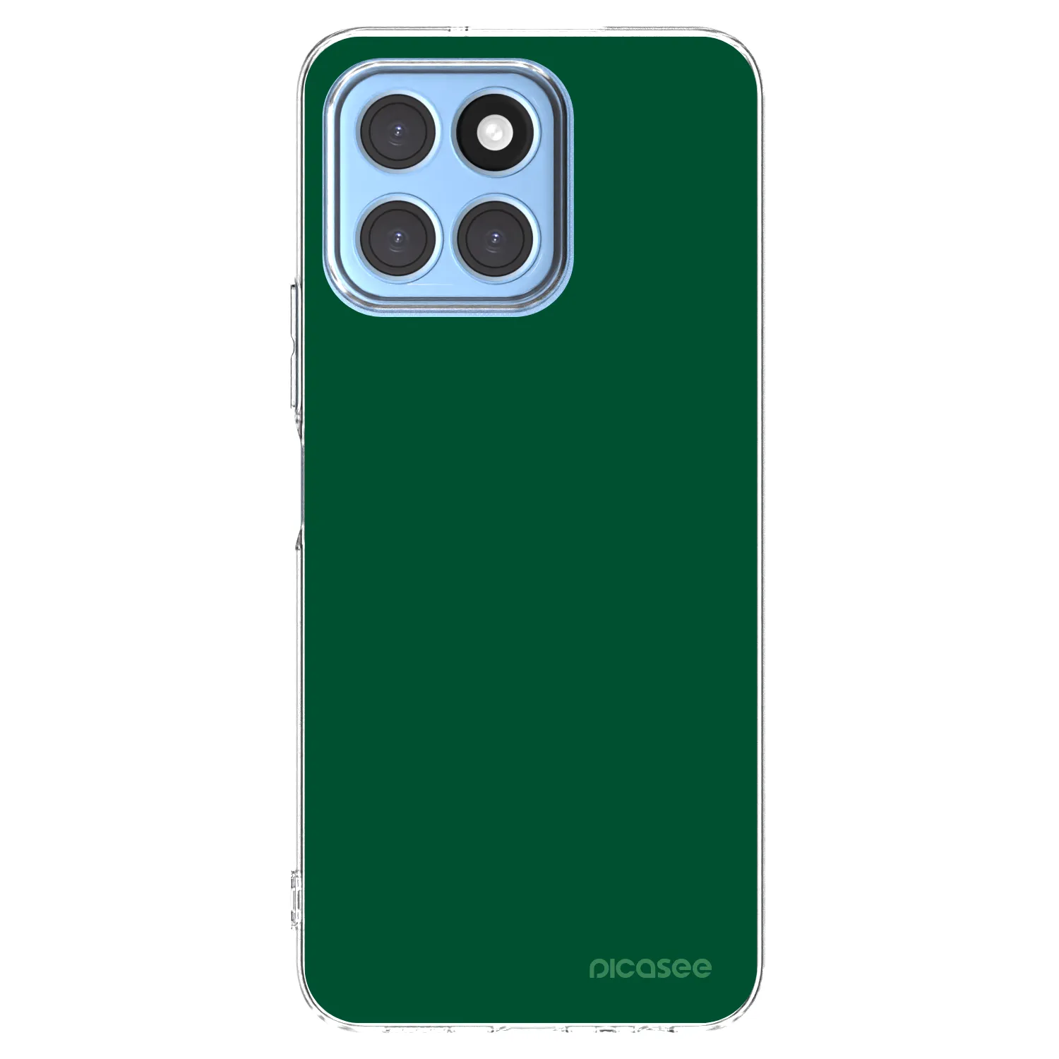 Picasee silikonový průhledný obal pro Honor X6 - Green Gleam