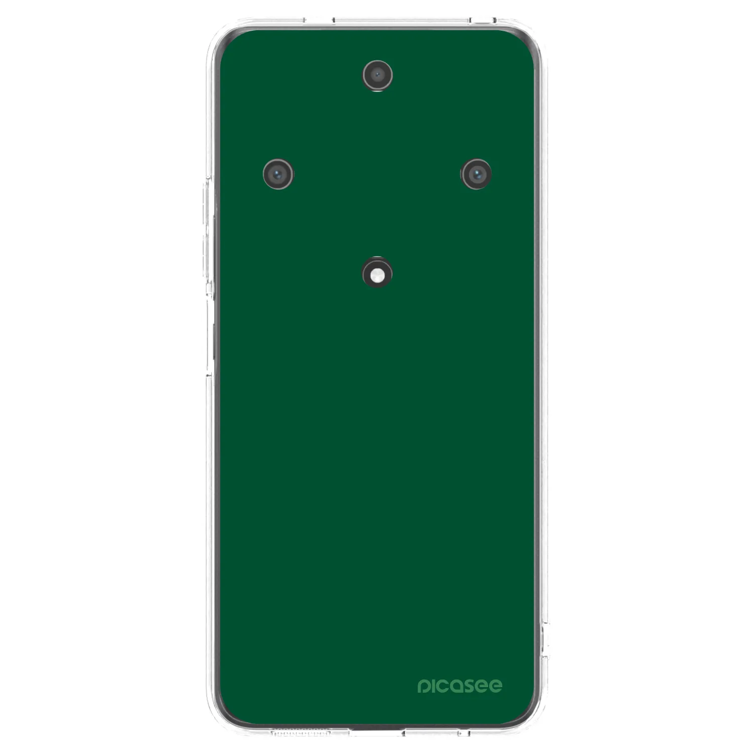 Picasee silikonový průhledný obal pro Honor Magic5 Lite 5G - Green Gleam