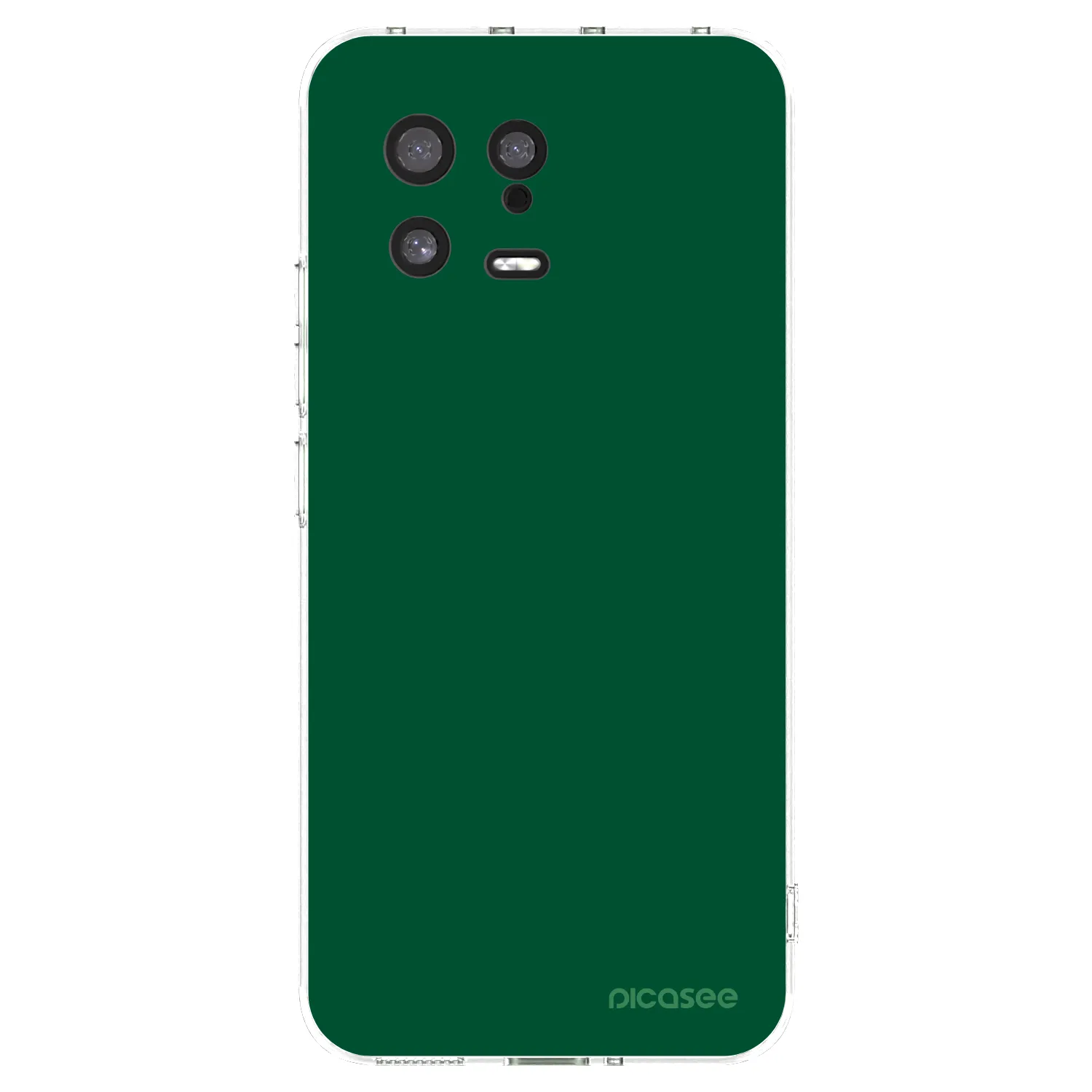 Picasee silikonový průhledný obal pro Xiaomi 13 - Green Gleam