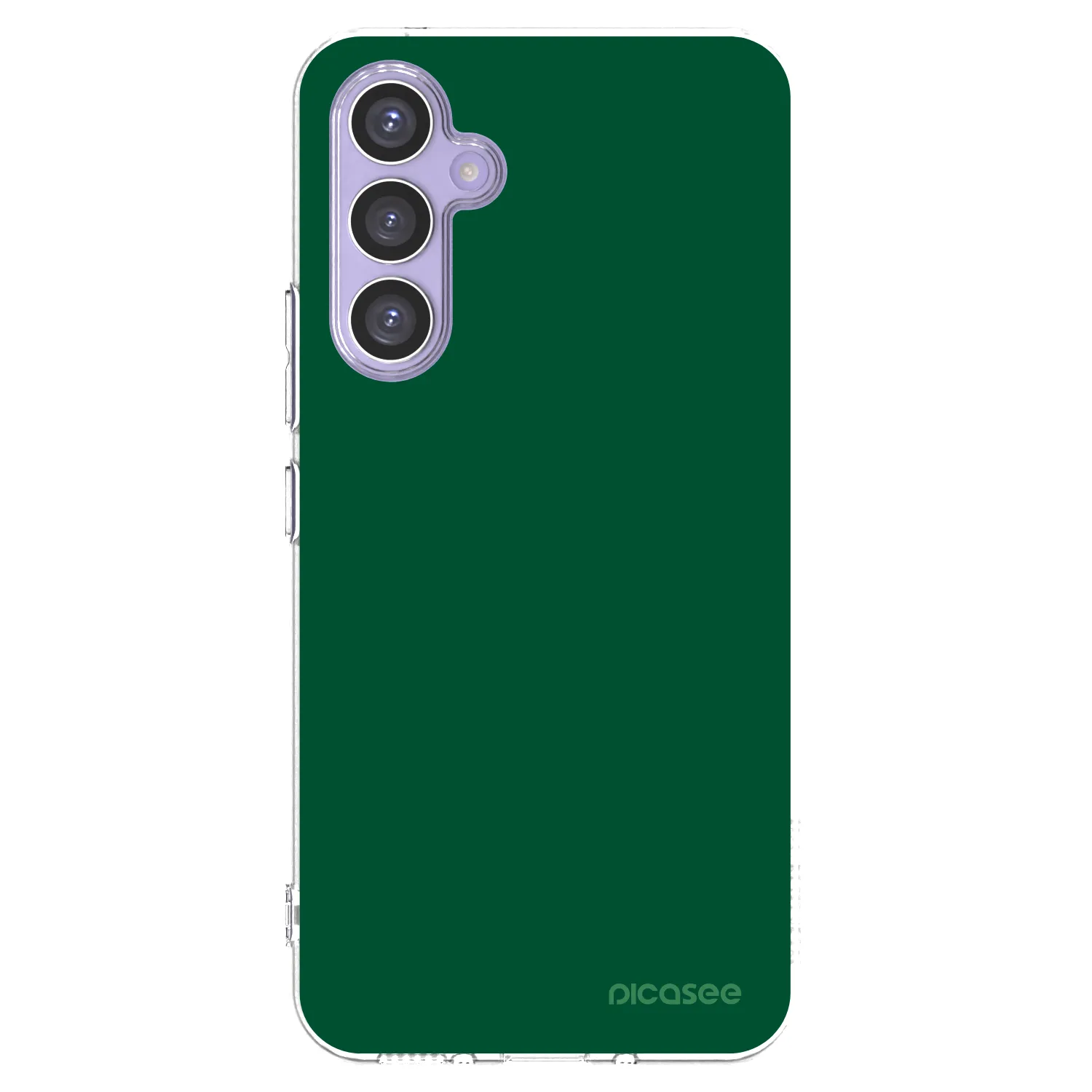 Picasee silikonový průhledný obal pro Samsung Galaxy A54 5G A546B - Green Gleam