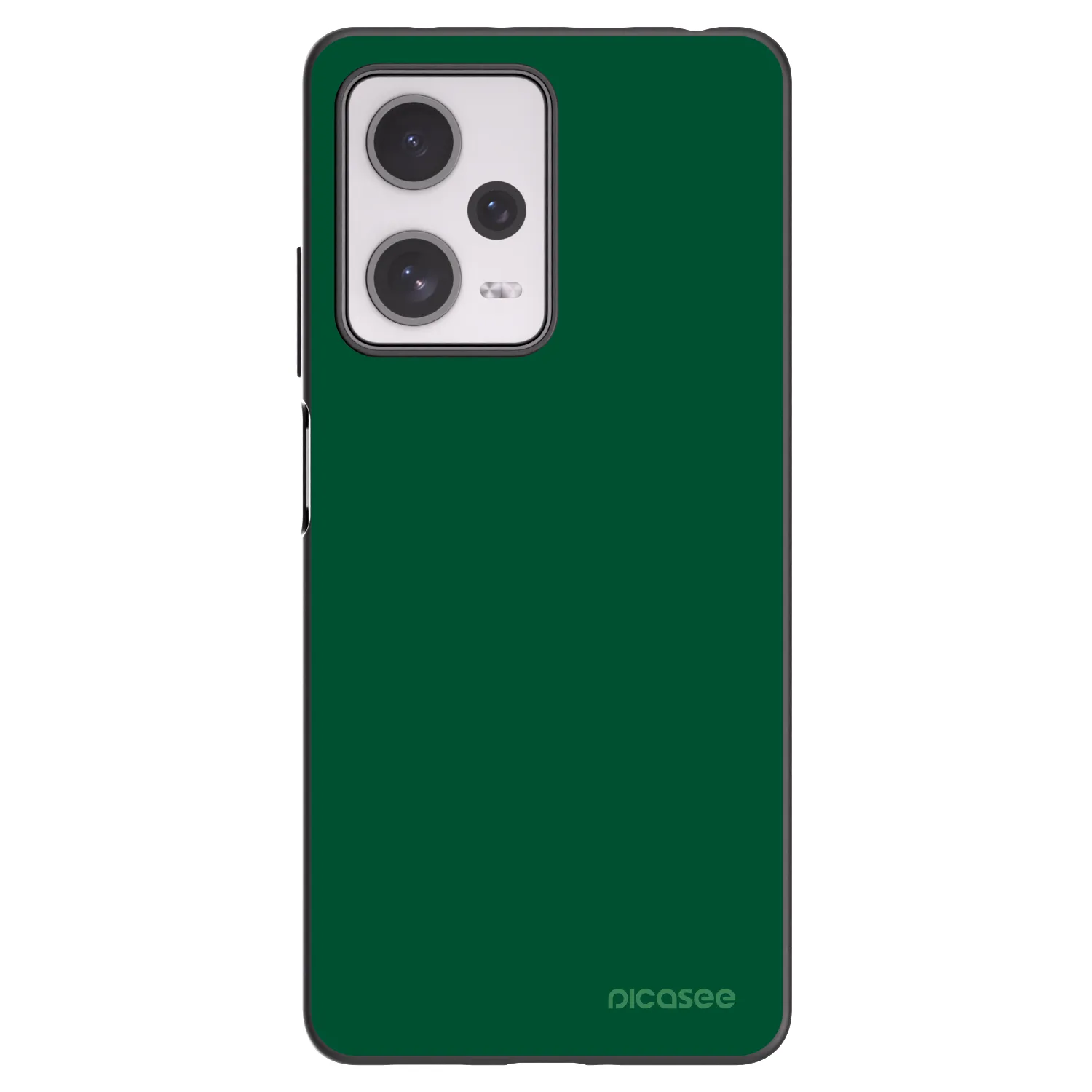 Picasee silikonový černý obal pro Xiaomi Redmi Note 12 Pro+ 5G - Green Gleam