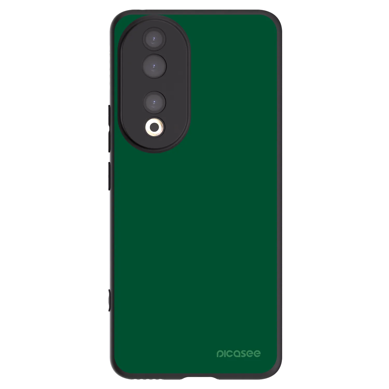 Picasee silikonový černý obal pro Honor 90 5G - Green Gleam