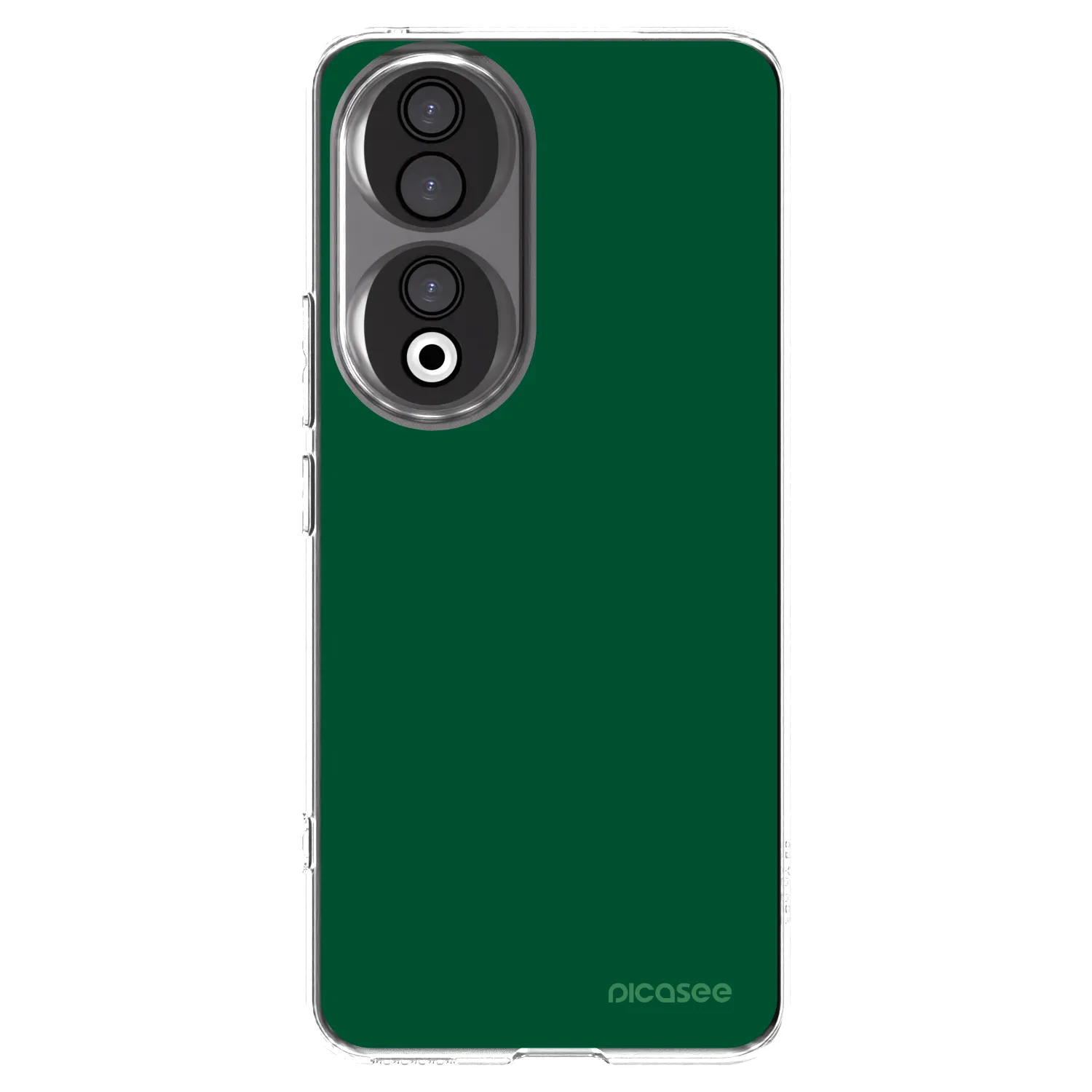 Picasee silikonový průhledný obal pro Honor 90 5G - Green Gleam