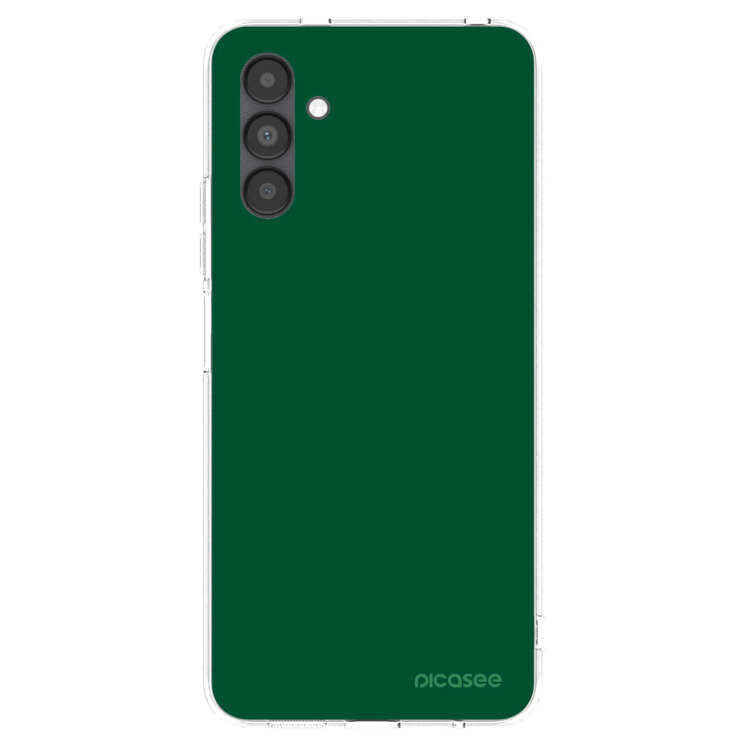 Picasee silikonový průhledný obal pro Samsung Galaxy A04s A047F - Green Gleam