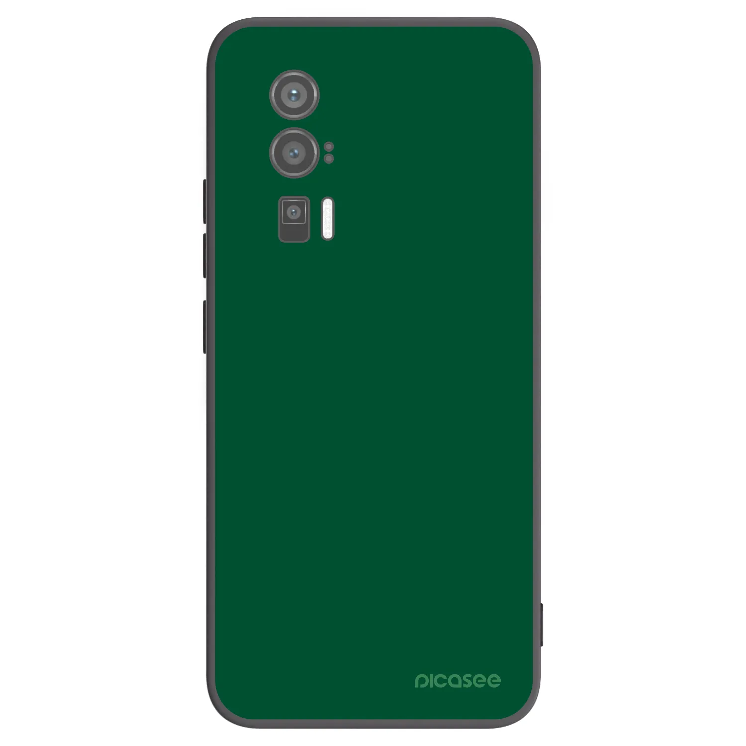 Picasee silikonový černý obal pro Xiaomi Poco F5 Pro 5G - Green Gleam