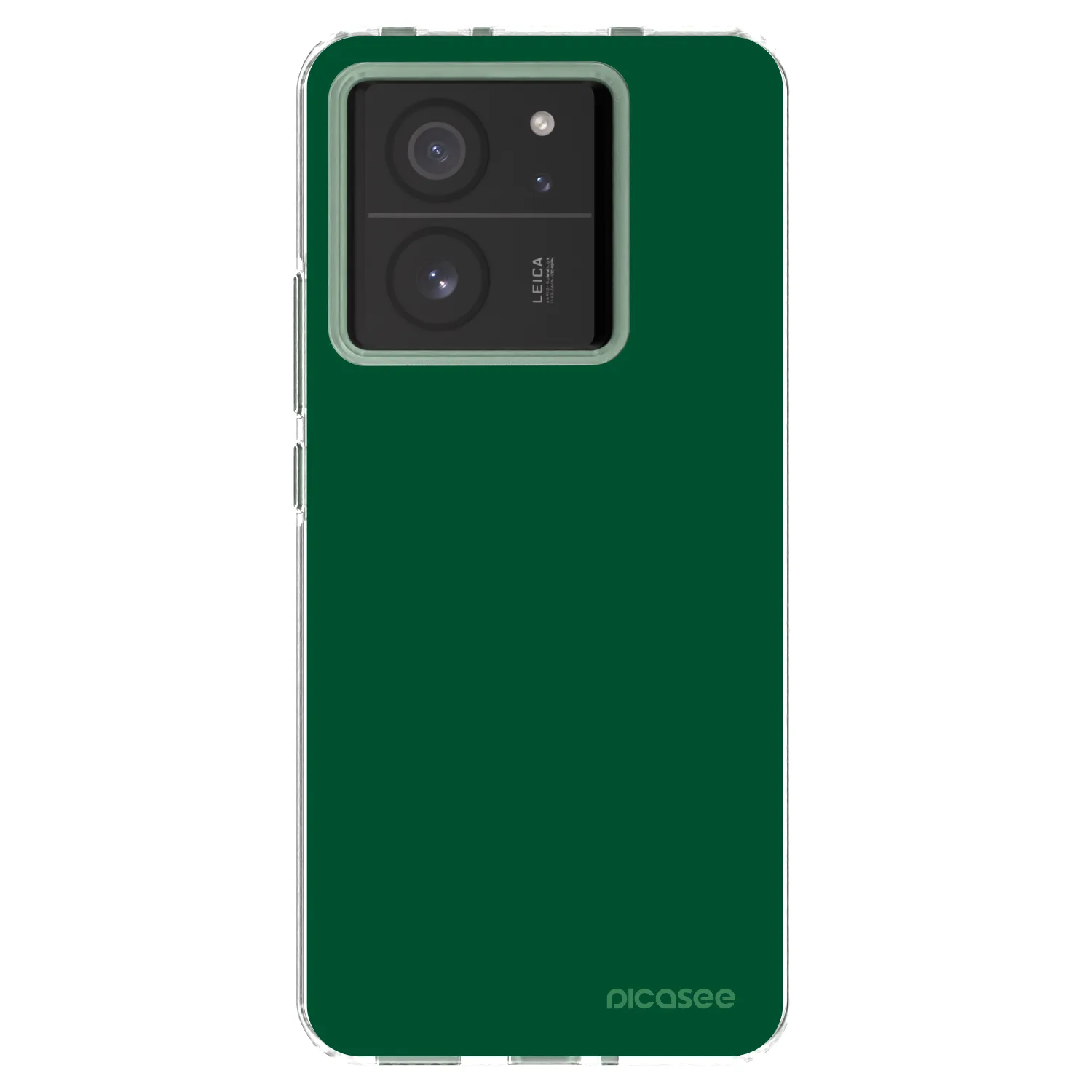 Picasee silikonový průhledný obal pro Xiaomi 13T - Green Gleam