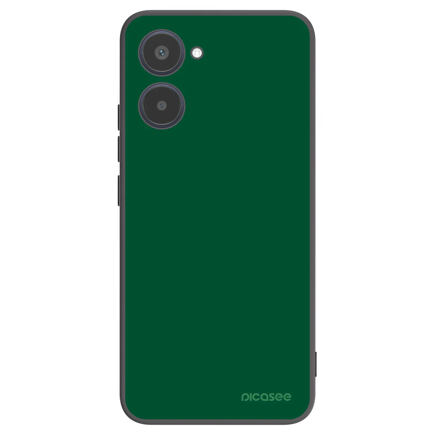 Picasee silikonový černý obal pro Realme 10 4G - Green Gleam