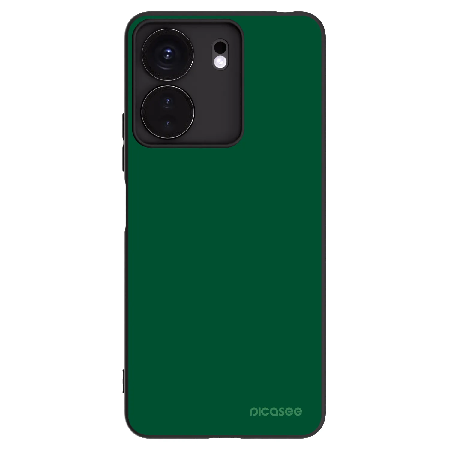 Picasee silikonový černý obal pro Xiaomi Redmi 13C 4G - Green Gleam