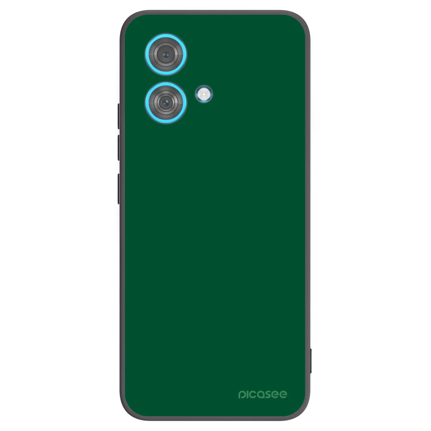Picasee silikonový černý obal pro Motorola Edge 40 Neo - Green Gleam