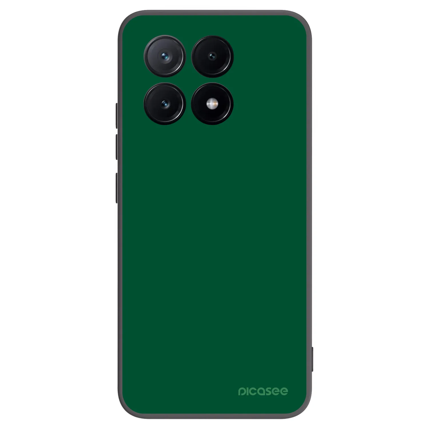 Picasee silikonový černý obal pro Xiaomi Poco X6 Pro - Green Gleam