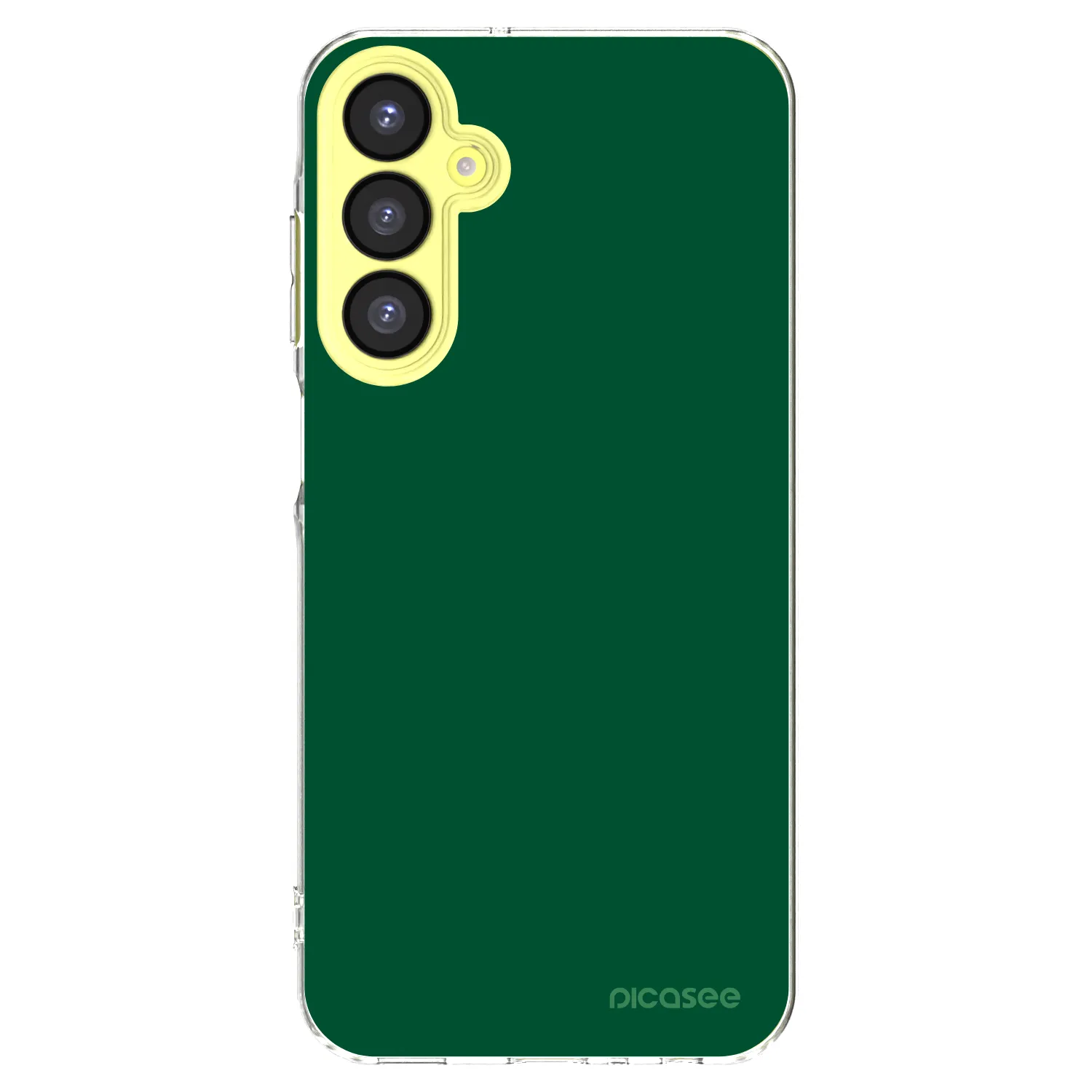 Picasee silikonový průhledný obal pro Samsung Galaxy A25 A256B 5G - Green Gleam