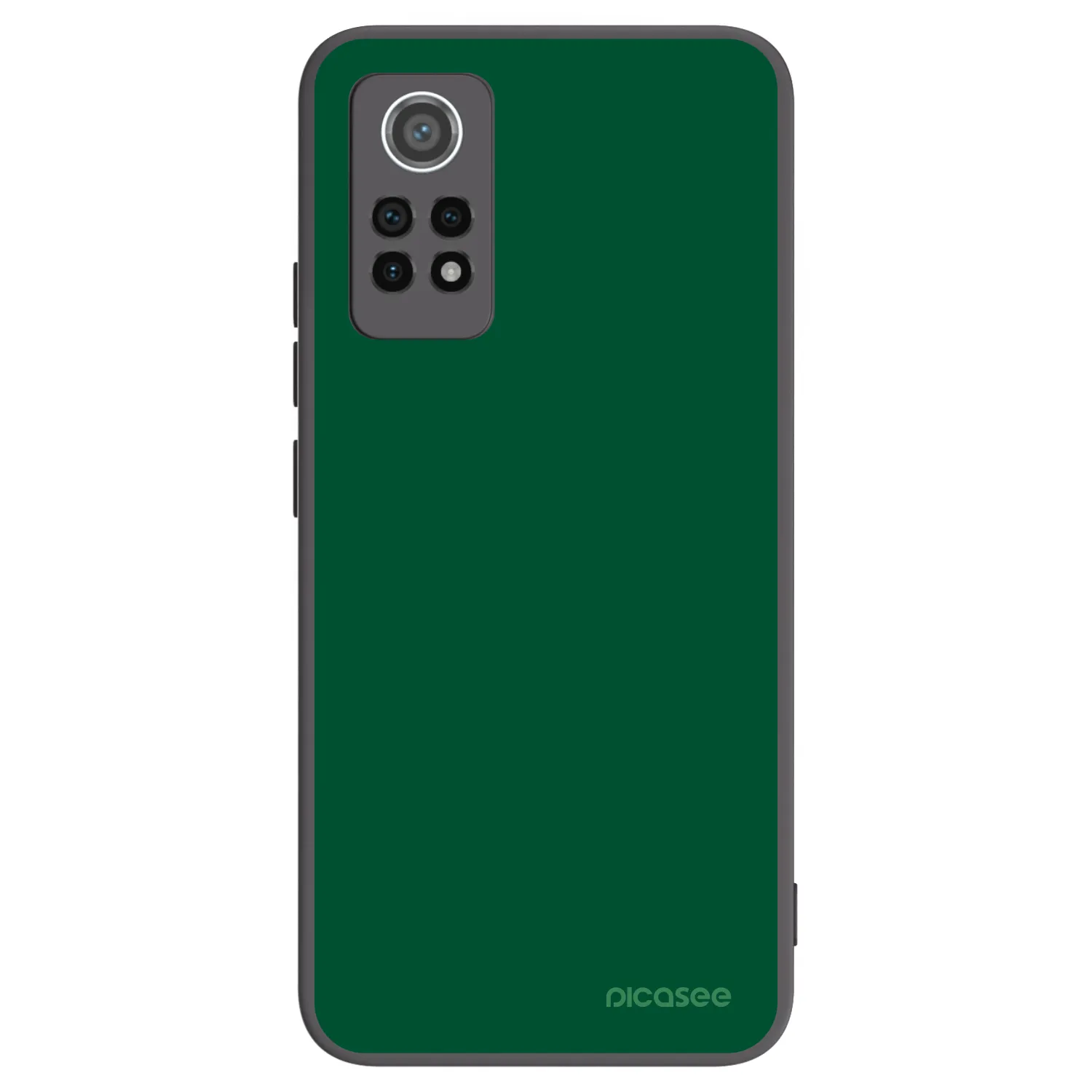Picasee silikonový černý obal pro Xiaomi Redmi Note 12 Pro 4G - Green Gleam