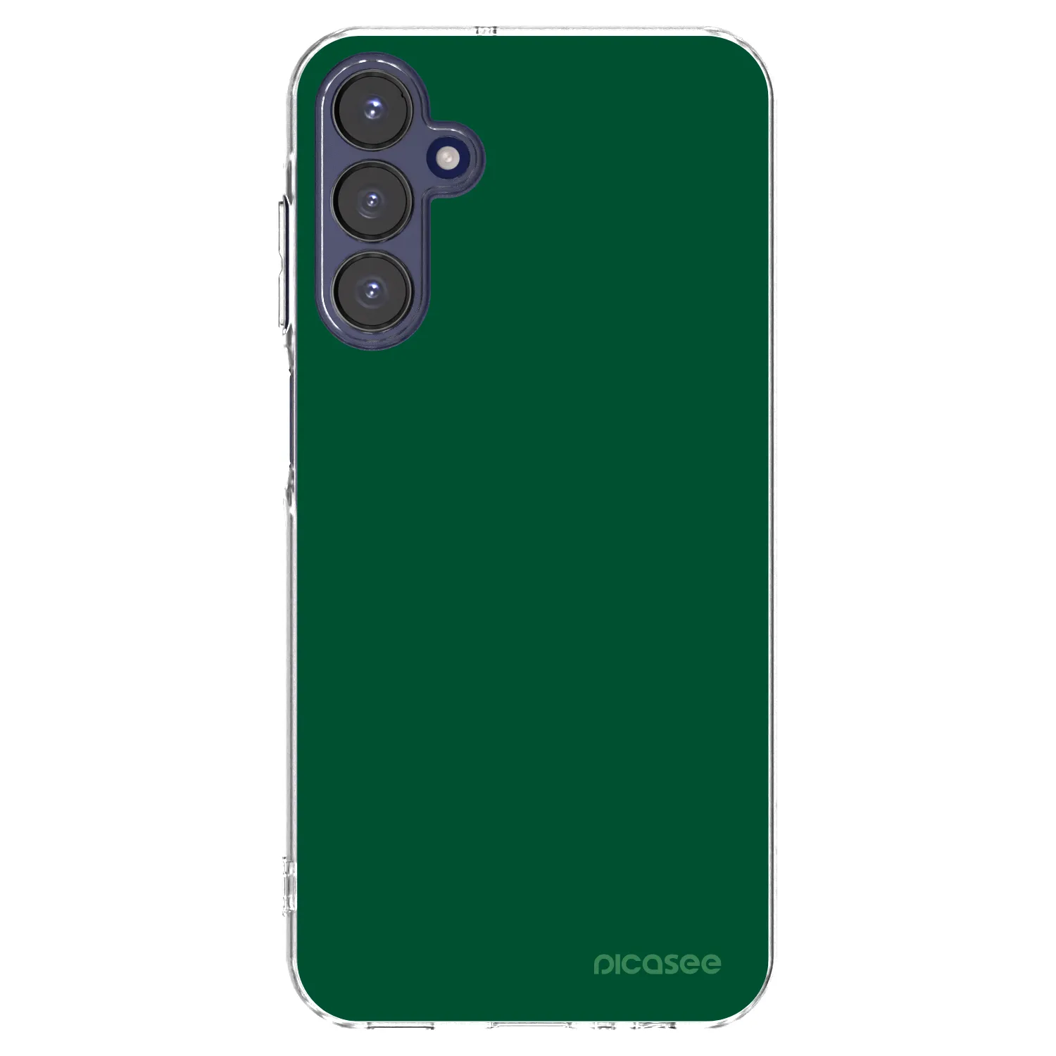 Picasee silikonový průhledný obal pro Samsung Galaxy A15 A155F 4G - Green Gleam