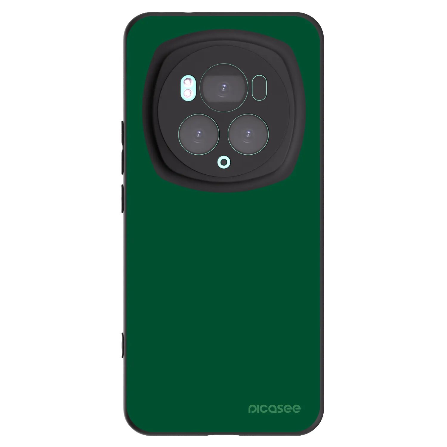 Picasee silikonový černý obal pro Honor Magic6 Pro - Green Gleam
